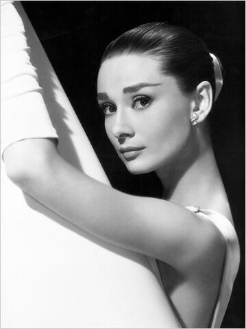 hepburn - audrey hepburn in pretty dress