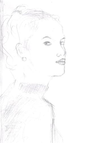 a drawing - This is a drawing of a photo of mine