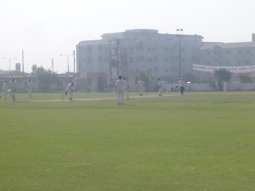 Cricket - NBM Stadium During a Match