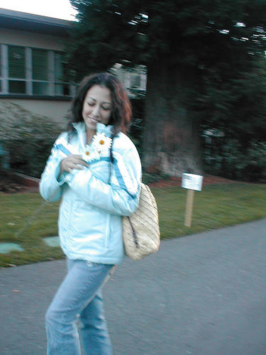 I love a nice daisy - at humbolt univ. visiting an ex friend