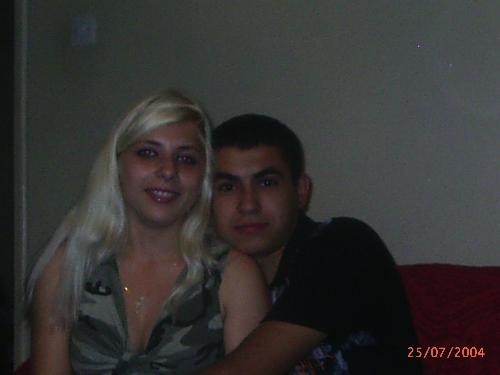 In this picture you can see me and my boyfriend - In this picture you can see here my boyfriend and I.We are together for 6years and we love one of each other like in the first day when we met.He is my best friend and all I need.I have all when he is with me.In this year we will get married in August.
