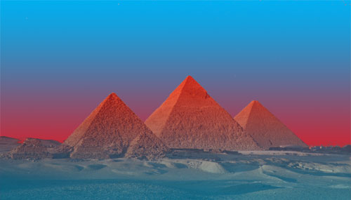who built the pyramids - The pyramids are huge and can be seen from space. Who made them, really?