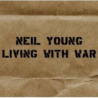 Neil Young - Picture from his latest album 'Living With War'.