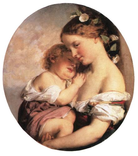 Mother and child - a mother love