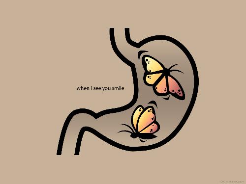 When i see you smile :) - this picture is so cute, it kind of describes the way i feel when i see him smile :)