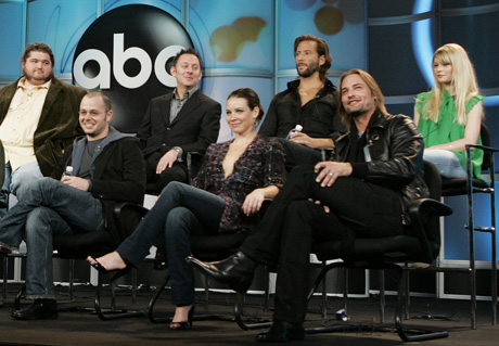 Lost - some of the cast and the producers of lost at the Television Critics Association press tour.