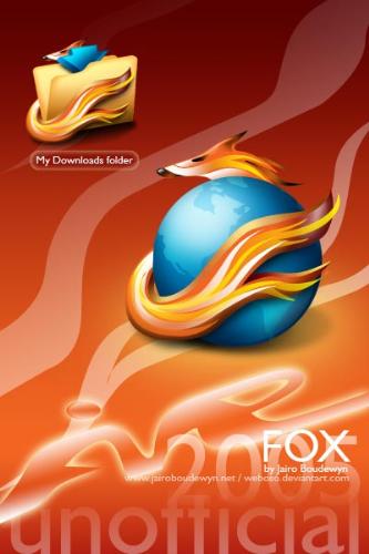 Fire Fox logo - Fire Fox is one of the greatest internet explorer now you almost find it everywhere and on all the OS's Firefox is one of the fastest internet explorer you can find it here ------ this picture show you Firefox logo in new design thats come from new icons you can use it for Firefox