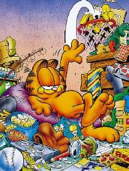 Garfield&#039;s Messy Room - Messy Room