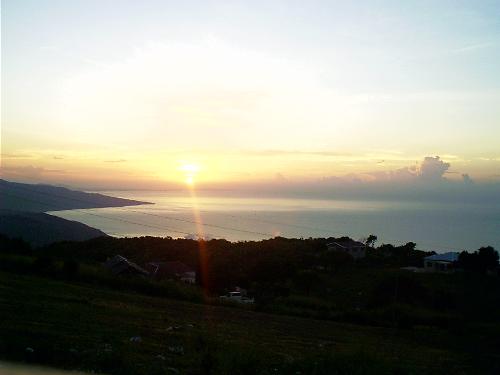 sunset - it felt good the see the sun as it sets..and makes u excite what it bring for the next day.