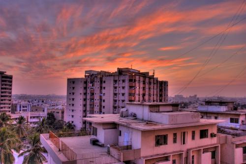 Landscape HDR - This is the view of morning from my appartment gallery on one fine morning.. captured with Nikon D80