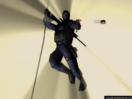 CT at his best... - The counter terriorist force is at his best performance.