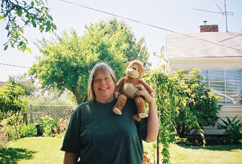 me - me and the damn monkey taken a few years ago