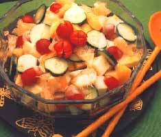 fruit salad - tropical fruit salad