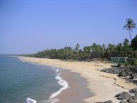 The bakel beach Virgin and unexlored . - More than Kovalam bakel beach is shallow and atractive.