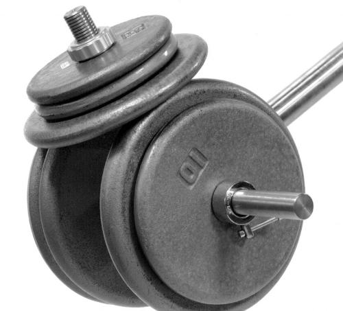 heavy weights - gradual intensive training with heavy weights is the key to improvement and building body mass in weight training.
