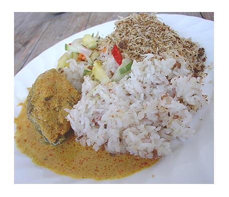 Nasi Dagang - Nasi Dagang is one of the famous food in Malaysia.