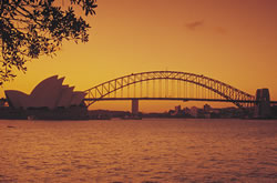 Sydney - Sydney Harbour Bridge, Sunset