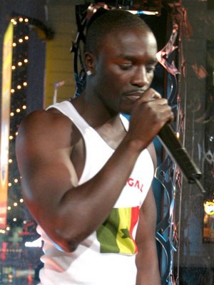 akon - akon rehearsing