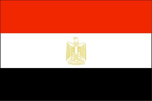 Egypt Flag - Egypt is the fifteenth most populous country in the world.