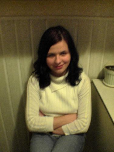 me - me being happy