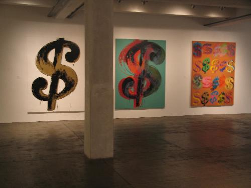 Money - 3 different Money sign paintings!!!