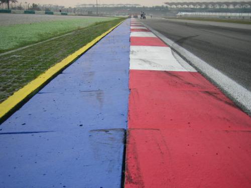 formula 1 track - formula 1 track (side) at sepang circuit