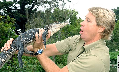 The crocodile hunter - Steve Irwin :  the crocodile hunter