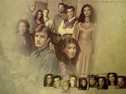 Firefly wallpaper - Full cast wallpaper
