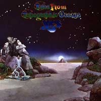 Yes: Tales from topographic oceans album cover - Original Cover art by Roger Dean