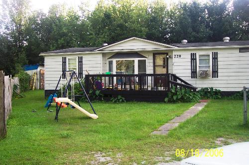 rental home - black and white rental home