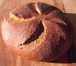 Bread Boule - These are so good! I love hollowing one out to use as a soup or dip bowl!