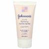 facial wash. - Johnson's gently exfoliating facial wash.