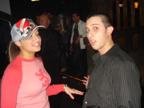 Nightlife - Friend of mine and me, random pic.