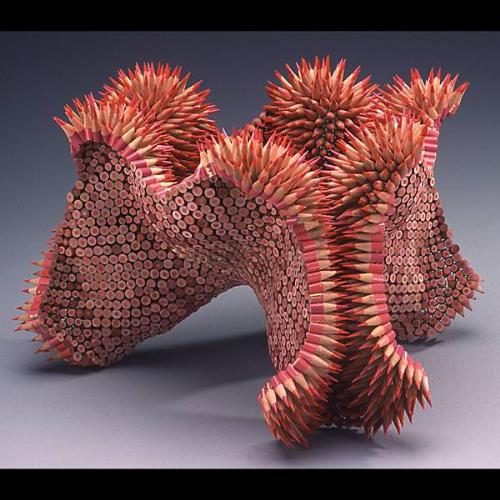 Great Pencil Art, Different Things Made of Coulorf - Great Pencil Art, Different Things Made of Coulorful Pencils, Amazing