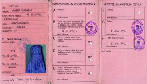 Driving license - I dont know this man, you know?:D