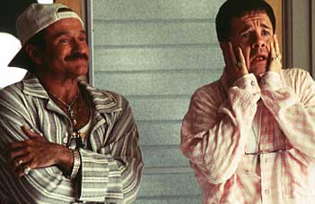 Scene from The Birdcage - Albert is horrified at something