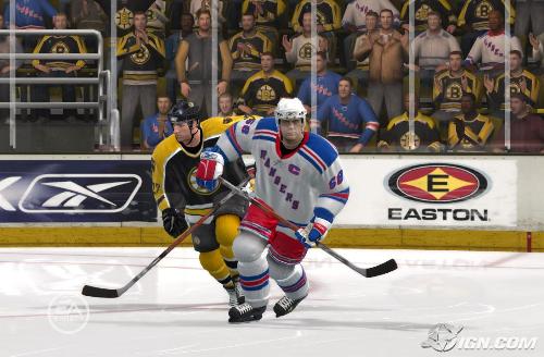 nhl 07 - Screen shot from Ea games NHL 07