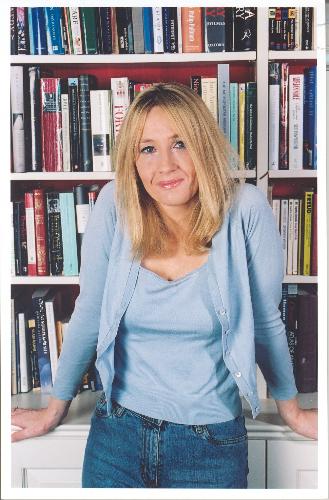 j.k. rowling - the author of the bestselling harry potter