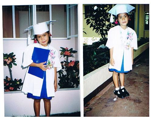 Trisha  at  grad - Trisha graduation  at  CKC