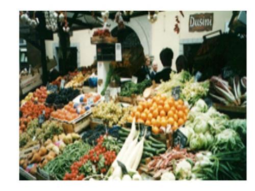 Vegetable  - It is a place of green vegetables known as bulzano.