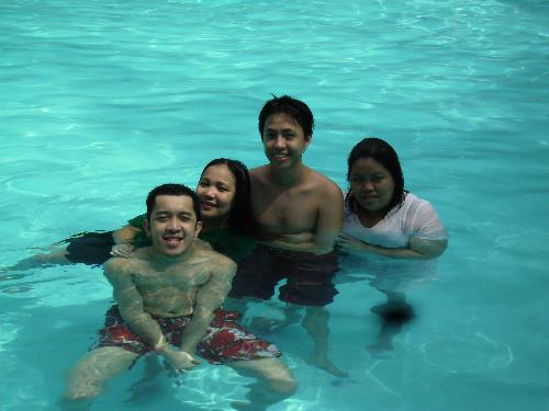 swimming - swimming in warm water