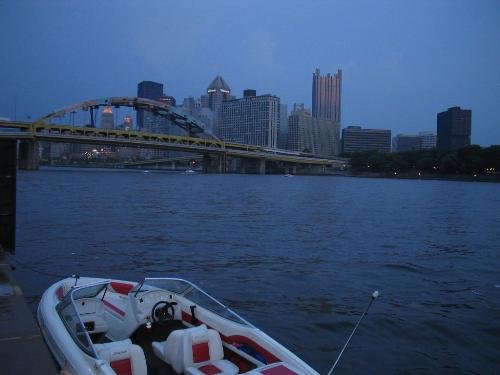 Pittsburgh by the dark - Pittsburgh the second largest city in the commonwealth of Pennsylvania in the United States.  One of my most memorable travels.