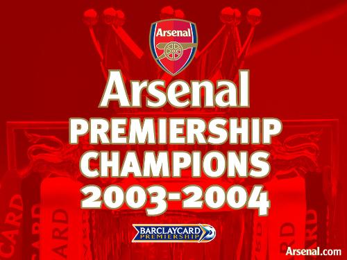 Arsenal - The EPL champions 3 years back