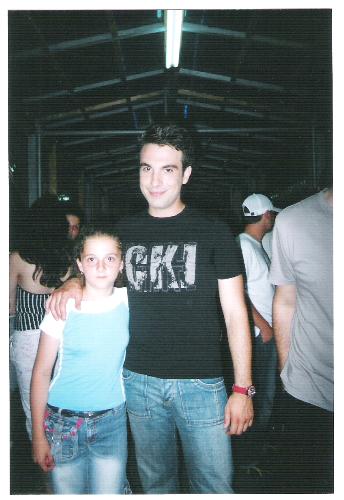 alexandra - here she is with an wellknown actor from our country:Alexandru Papadopol