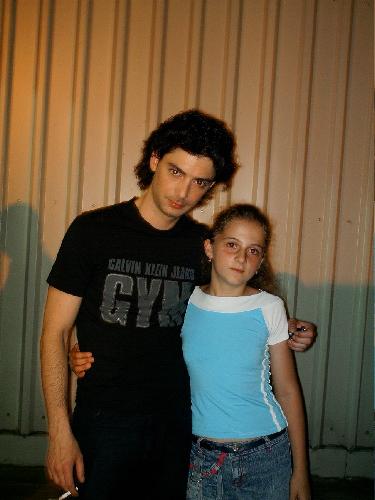 alexandra - here is with another actor:dan bordeianu