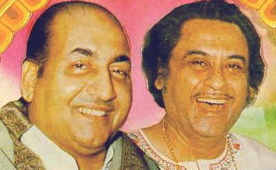 kishorrrrrrrrrrrrrr - kishore kumar with legend rafi