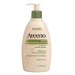 aveeno daily moisturising lotion - Aveeno daily moisturising lotion, relieves and protects dry skin, moisturises for 24 hours, fragrance free, with natural colloidal oatmeal. Unlike ordinary lotions, contains natural oatmeal blended with rich emollents to moisturise your skin for a full 24 hours. The unique oatmeal formula of Aveeno also helps prevent and protect dry skin providing temporary relief of the scaling and chapping associated with dry skin. this naturally nourishing, nongreasy formula absorbs quickly, is noncomedogenic (wont clog pores), and contains no added fragrance. Aveeno daily moisturising Lotion leaves your skin soft, smooth and naturally healthy looking.