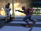 spiderman - a man is bite by a spider and takes his powers and the ability to jump and climb different buildings