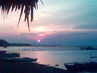sunset - sunset in a small fishing village