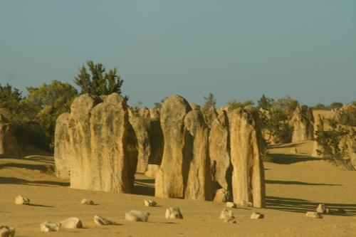 The Pinnacles - The Pinnacles. Located a few hours north of Perth/Australia